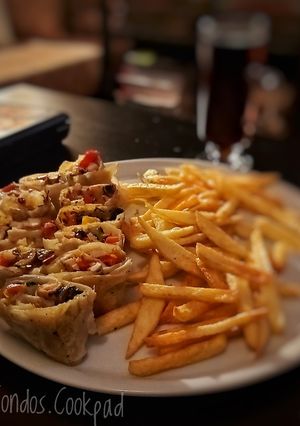 A picture of My Chicken Fajitas.
