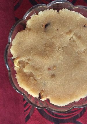 A picture of Suji Halwa.