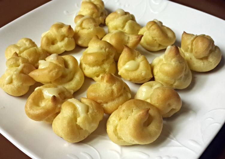 Step-by-Step Guide to Make Appetizing Easy Yummy Cream Puffs