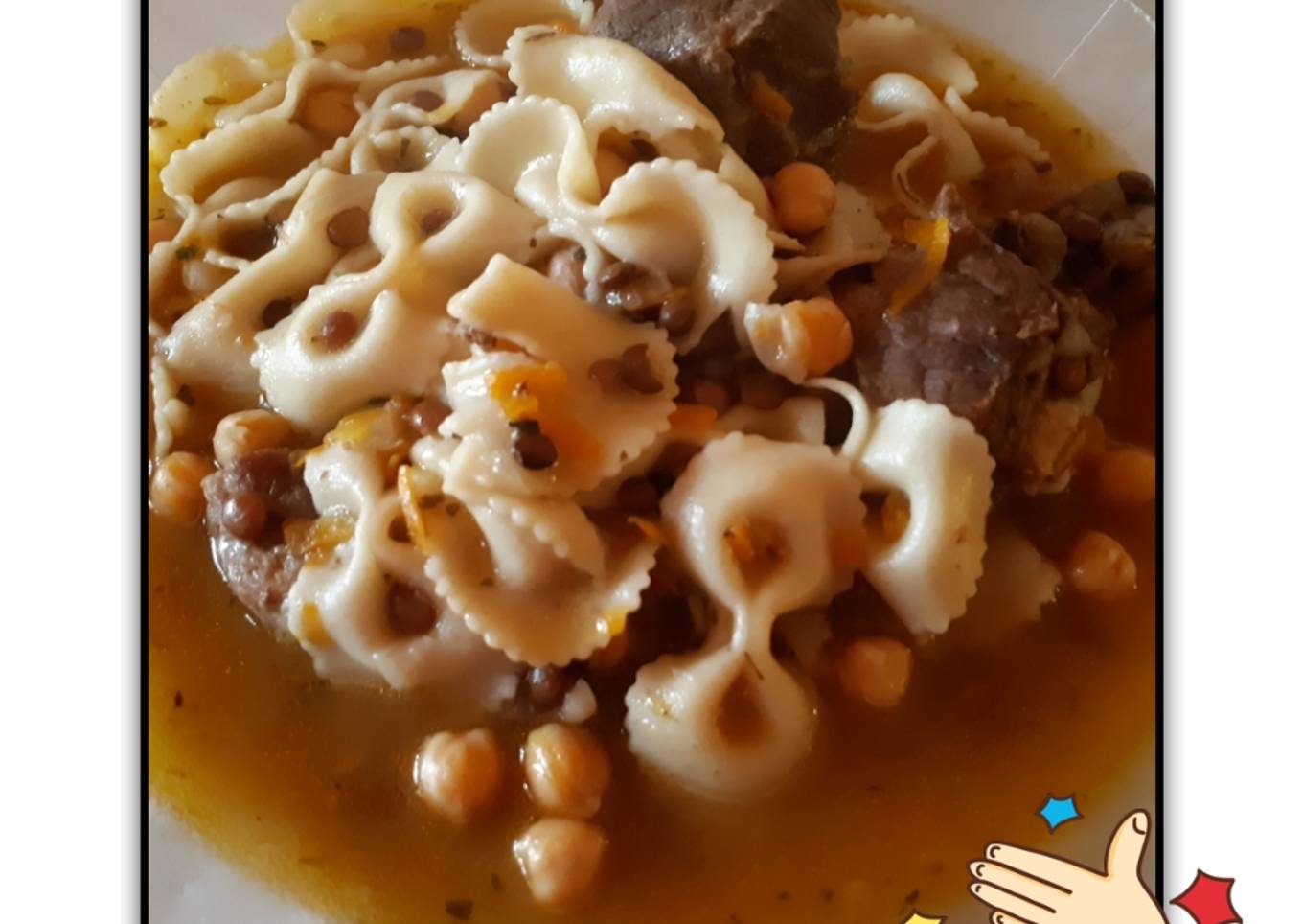 Guisito de Moñitos y Legumbres 🍛🥄