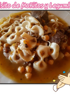 Una foto de Guisito de Moñitos y Legumbres 🍛🥄