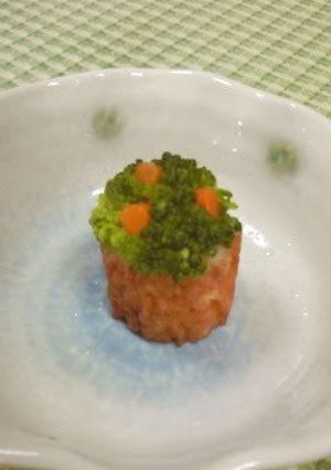 A picture of Fruit Tree for a Side Dish or Bento.