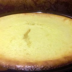 A picture of Easy Crustless Cheesecake.