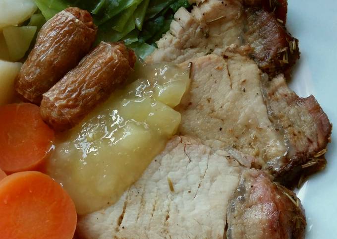 Easiest Way to Cook Tasty Vickys Garlic & Rosemary Roast Pork, GF DF EF SF NF