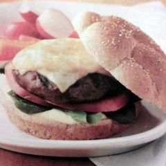 A picture of Portobello "burgers".