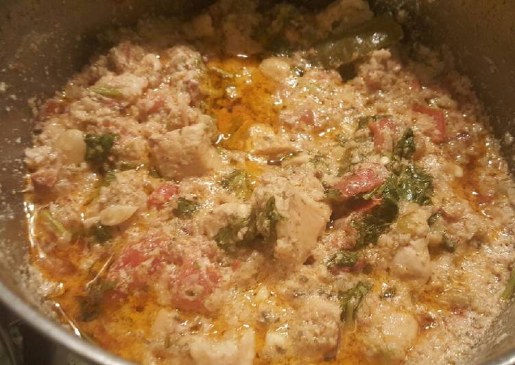 Afghani Chicken Curry Homemade