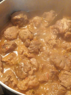 Una foto de Morcillo de ternera guisado