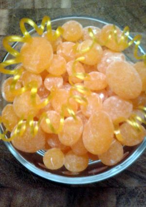 A picture of Homeade Lemon Drops.