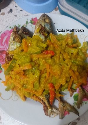 Foto resep Ikan kembung acar kuning