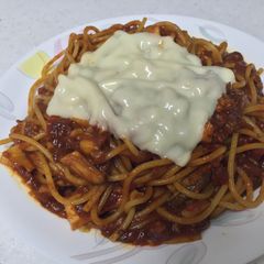 A picture of Onion Spageti.