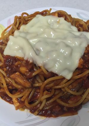 A picture of Onion Spageti.