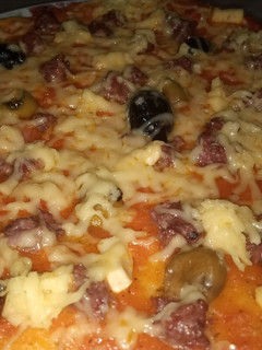 صورة لوصفة بيتزا باللحم المفروم 🍕