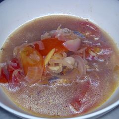 A picture of MOMI SOURLY FISH SOUP.