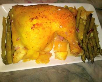 Latest Recipe Mango Chicken With Asparagus Delicious Simple