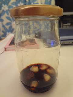 A picture of Garlic Soy Sauce.