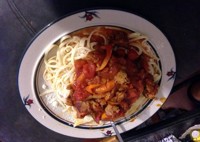 Sausage Linguine