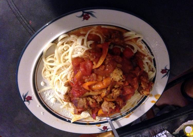 Any-night-of-the-week Sausage Linguine