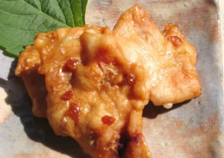 Recipe of Award-winning Tart Umeboshi Chicken Tenders