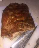 Costilla de cerdo al horno