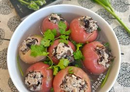 Canh Mận Nhồi Thịt