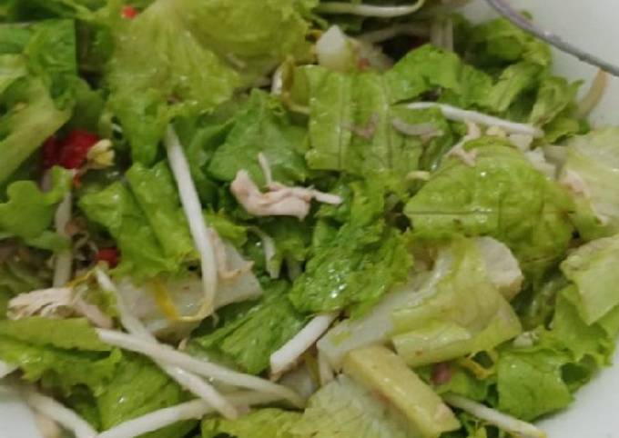 Ini dia! Bagaimana cara buat Salad/anyang salada tauge  nagih banget