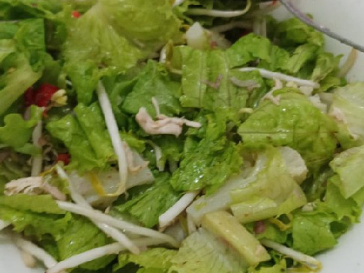 Ini dia! Bagaimana cara buat Salad/anyang salada tauge  nagih banget