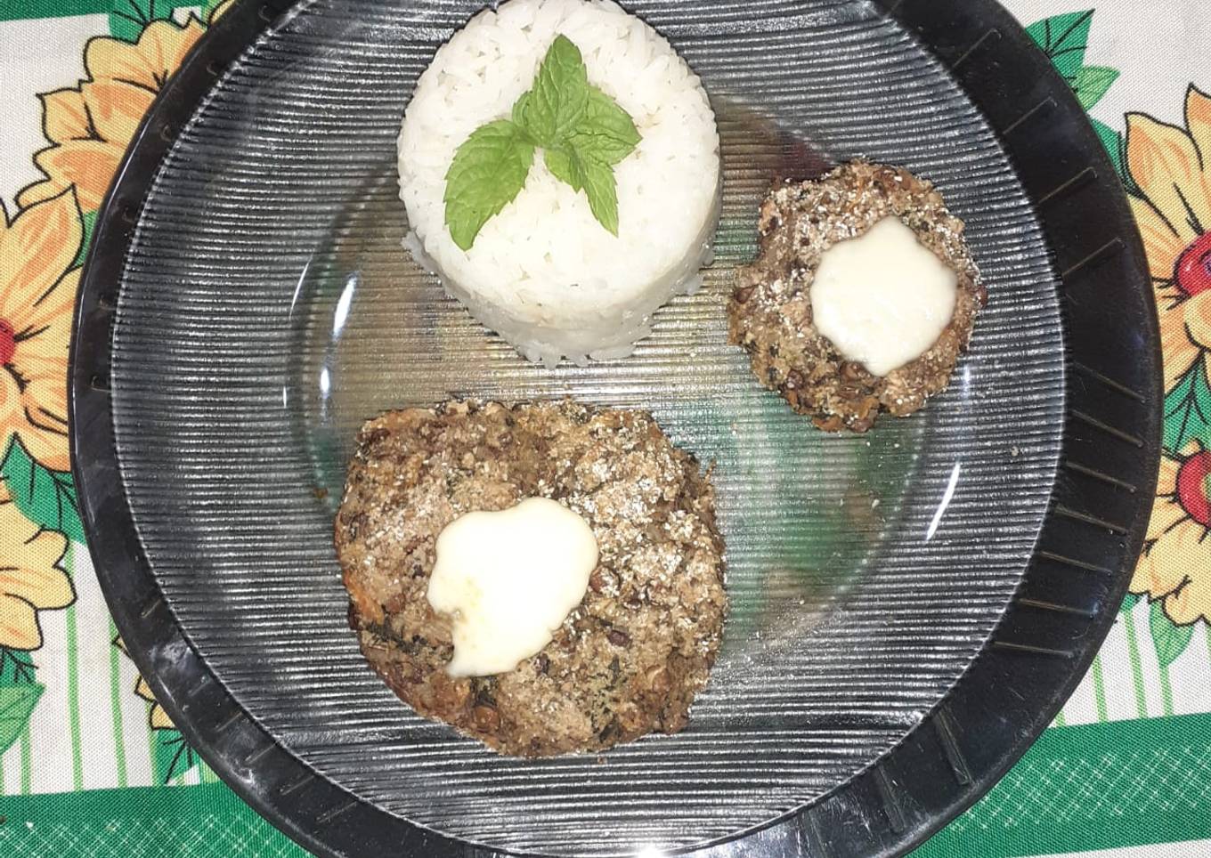 Hamburguesas de Lentejas y Arroz