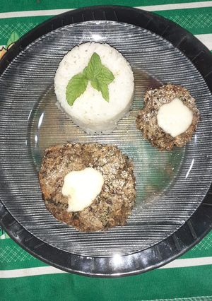 Una foto de Hamburguesas de Lentejas y Arroz