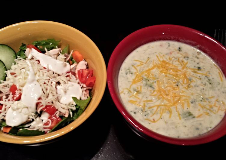 Quick Tips Cream of broccoli soup with cheese