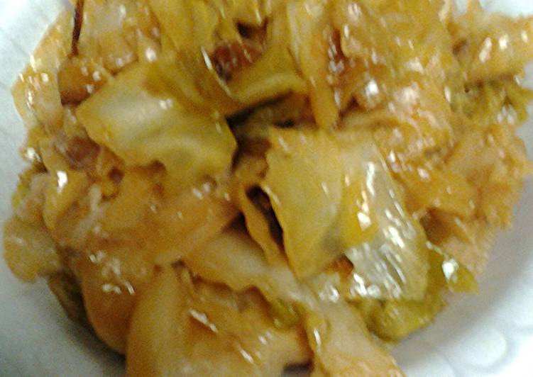 How to  Fried cabbage