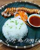 Xôi thịt xá xíu