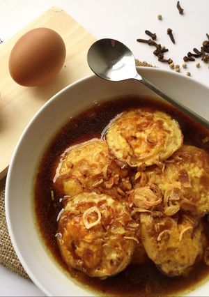 Foto resep Telor Kuah Kecap Praktis 