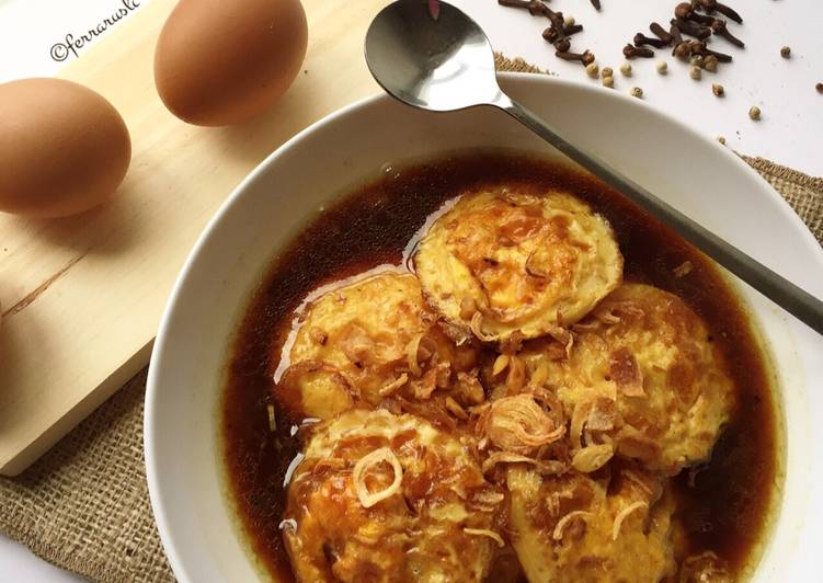 Resep Telor Kuah Kecap Praktis Oleh Ferra Rusli Cookpad