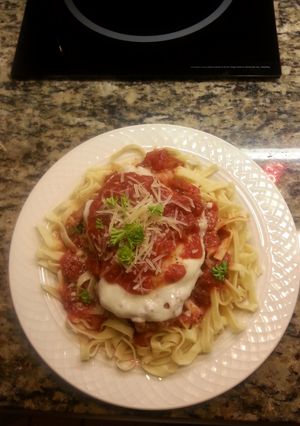 A picture of Boobie's Don Parmigana.