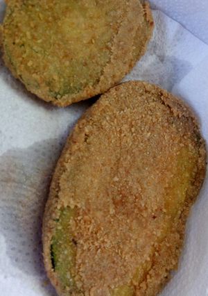 Una foto de Milanesas de zapallitos