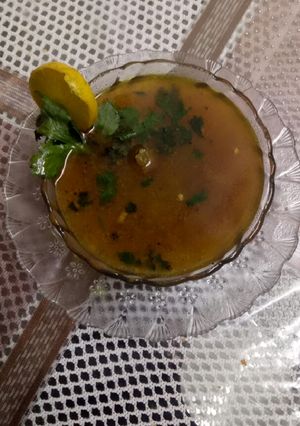 A picture of Mutton soup.