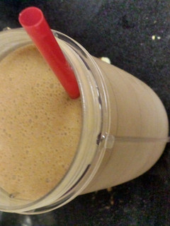 A picture of Rawesome PB&C smoothie!.