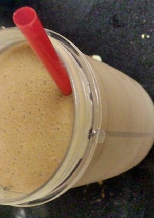 A picture of Rawesome PB&C smoothie!.