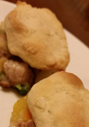 A picture of Mini Chicken Pot Pies.