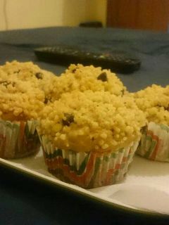 Foto resep Banana Muffin with Crumbles