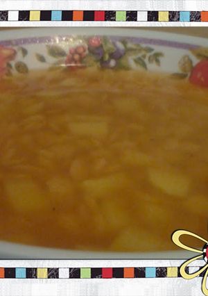 A picture of Sopita de Fideo.