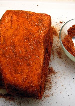 A picture of Pork Sholder Dry Rub.