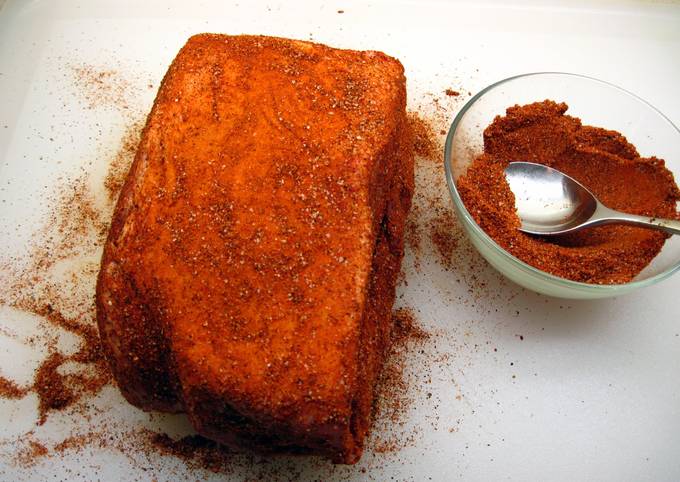 Pork Sholder Dry Rub