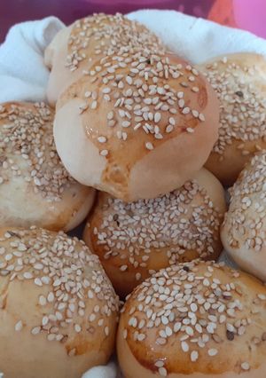 Una foto de Bollos rellenos de queso