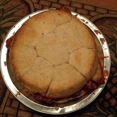 A picture of Christi's Tuna, Bacon, Green Chili, & Cheese Melt.