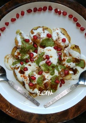A picture of Shallow fried Potato Chat.