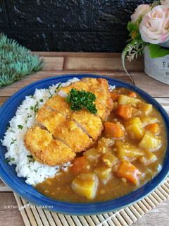 Foto resep Japanese Chicken Katsu Curry Rice ☆Minggu 19☆