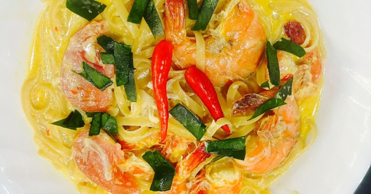 Resipi Pasta Udang Lemak Cili Api (R230) oleh Zahrah Buang - Cookpad