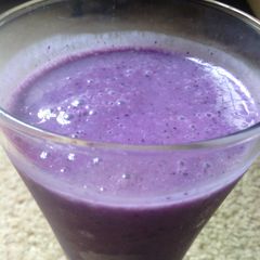 The Perfect Purple Smoothie A picture of The Perfect Purple Smoothie.
