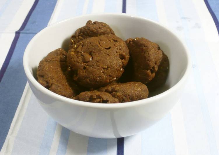 Okara Cookie with Cocoa Powder